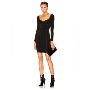 Alexander Wang Long Sleeve Fitted Dress Size 0